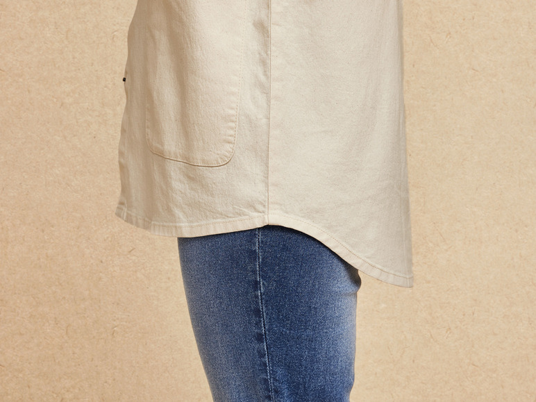 Gehe zu Vollbildansicht: esmara® Damen Jeans-Overshirt mit Kentkragen - Bild 11