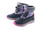 CRIVIT Kinder-Winterstiefel mit buntem Muster und Kunstfell