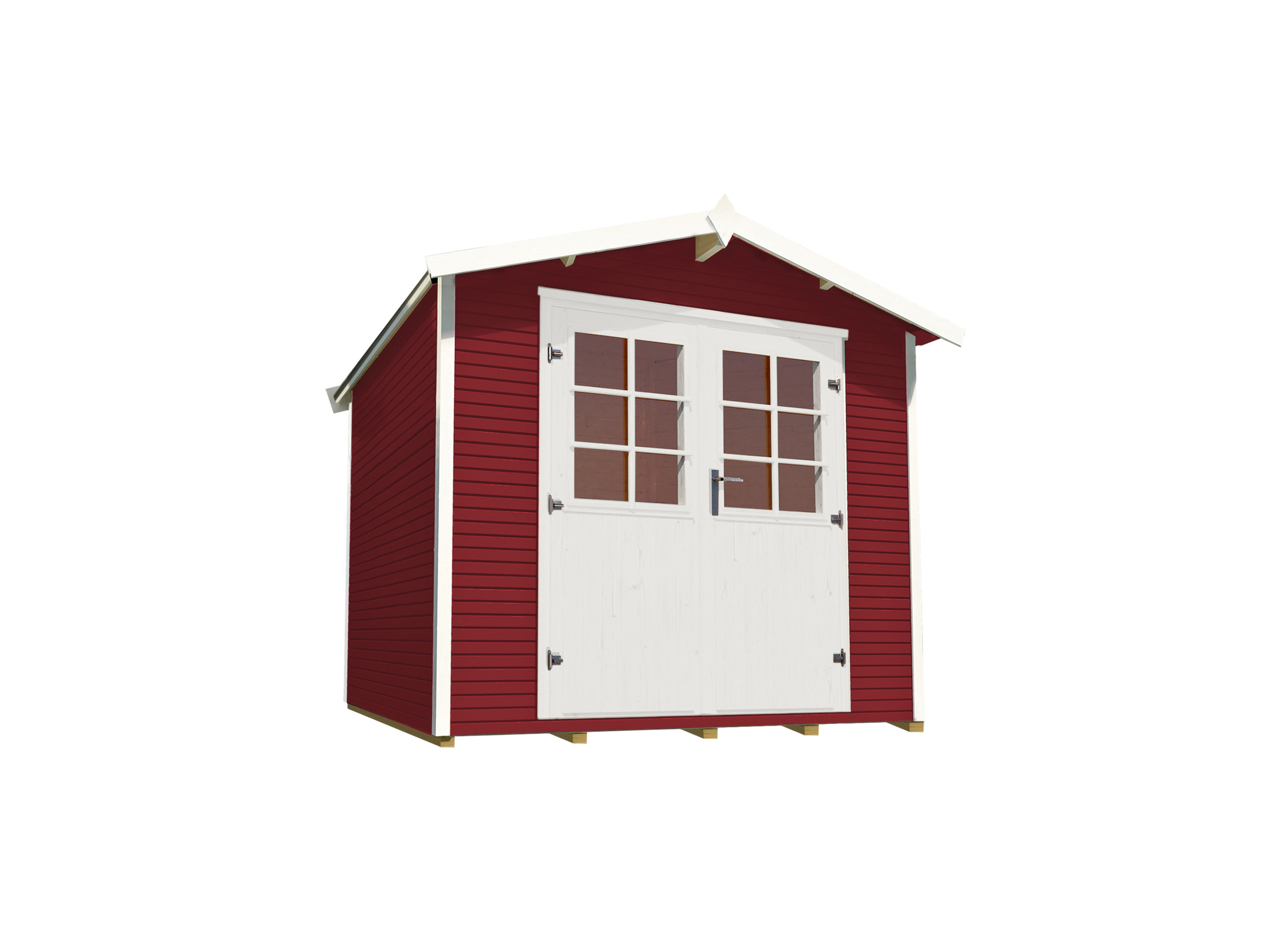 WEKA Gartenhaus »218« (3, Schwedenrot)""