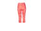 Damen-Sportleggings mit orange-rosa Tupfenmuster