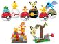 LEGO Pokémon Bauset mit Figuren von Pikachu, Bulbasaur und Charmander.