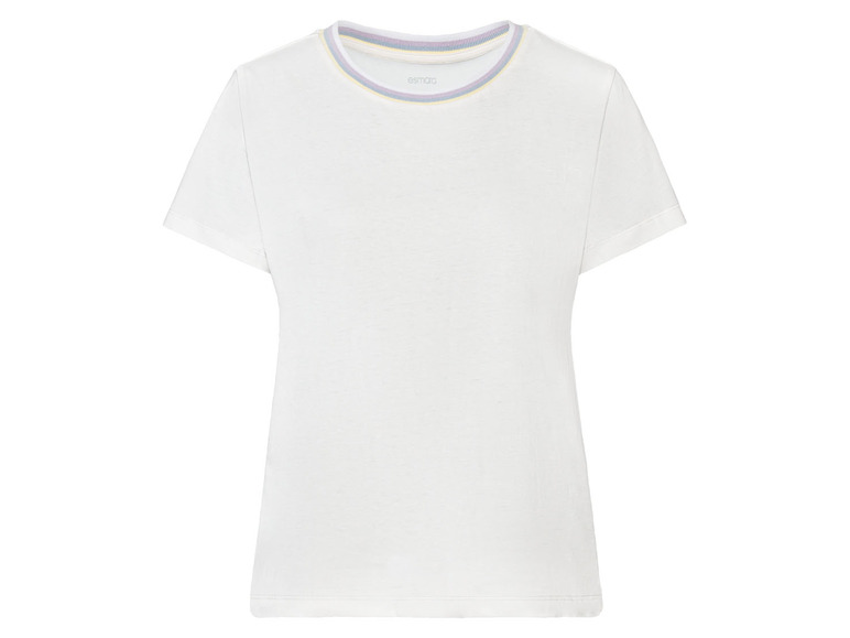 Gehe zu Vollbildansicht: esmara Damen T-Shirt, leger geschnitten, aus reiner Baumwolle - Bild 6