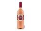 Allini Hot WildBerry Roséweinflasche mit festlichem Beerenetikett.