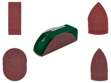 PARKSIDE® Schleifpapier-Set / Handschleifer-Set