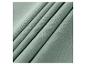 Weicher, graugrüner Stoff, ideal für Kleidung oder Dekoration.