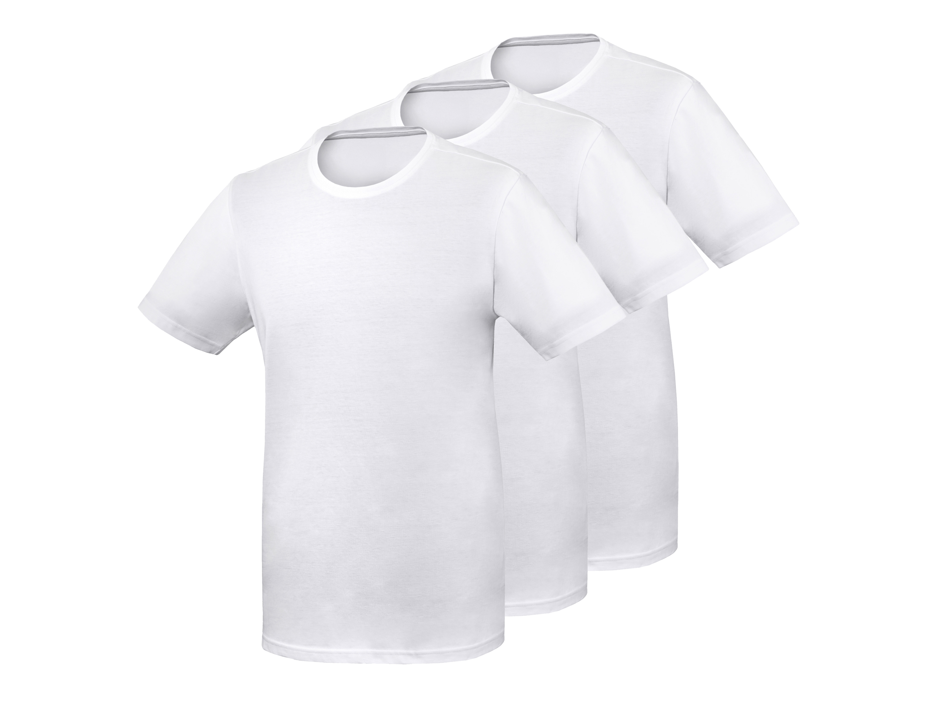 PARKSIDE® Herren T-Shirt, 3 Stück (Weiß, M (48/50))""