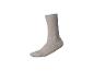 Hellbeige unifarbene Socke