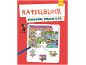 Rätselblock Feuerwehr, Polizei & Co. für Kinder mit Puzzle und Zeichnungen.
