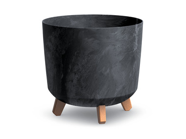 Prosperplast - Blumentopf »GRACIA TUBUS«, 285x298 mm, Betoneffekt (anthrazit, 285x298)