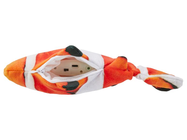 Katzen-Pool-Spielzeug Mit Fisch – Zusammenklappbar, 50 X 50 X 8 Cm, Für Indoor-Spaß