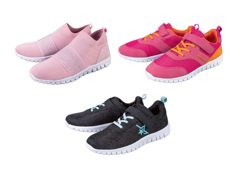 Gehe zu Vollbildansicht: PEPPERTS® Mädchen Sneaker, mit superleichter und flexibler Laufsohle - Bild 1