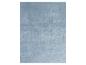 Blauer rechteckiger Teppich mit subtiler Textur