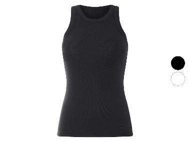 esmara® Damen Achselhemd in modischer Ripp-Qualität