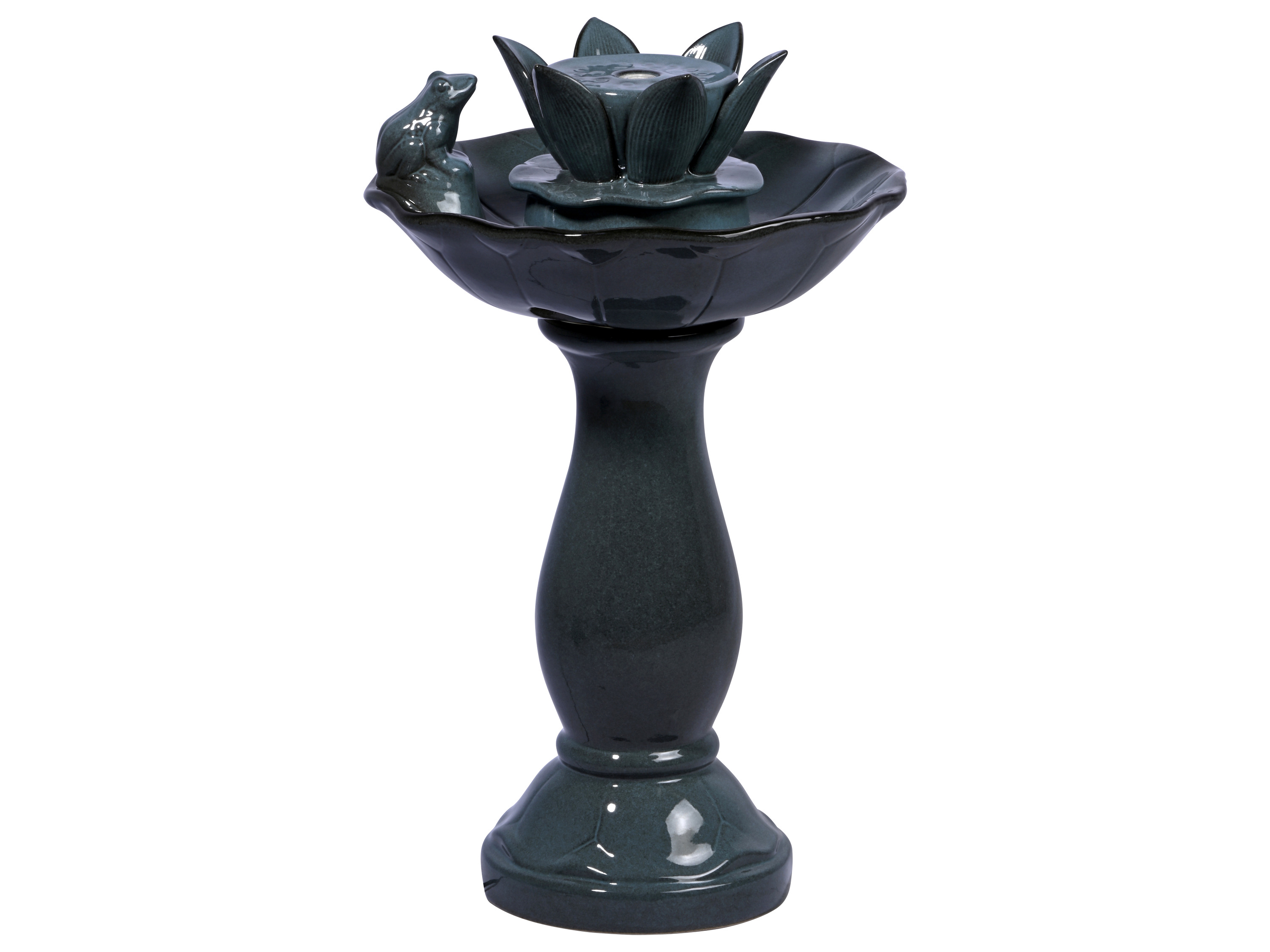 Thumbnail - dobar Gartenbrunnen »Helena« mit Solar-Panel, Keramik