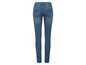 Dunkelblaue Skinny Jeans für Frauen.