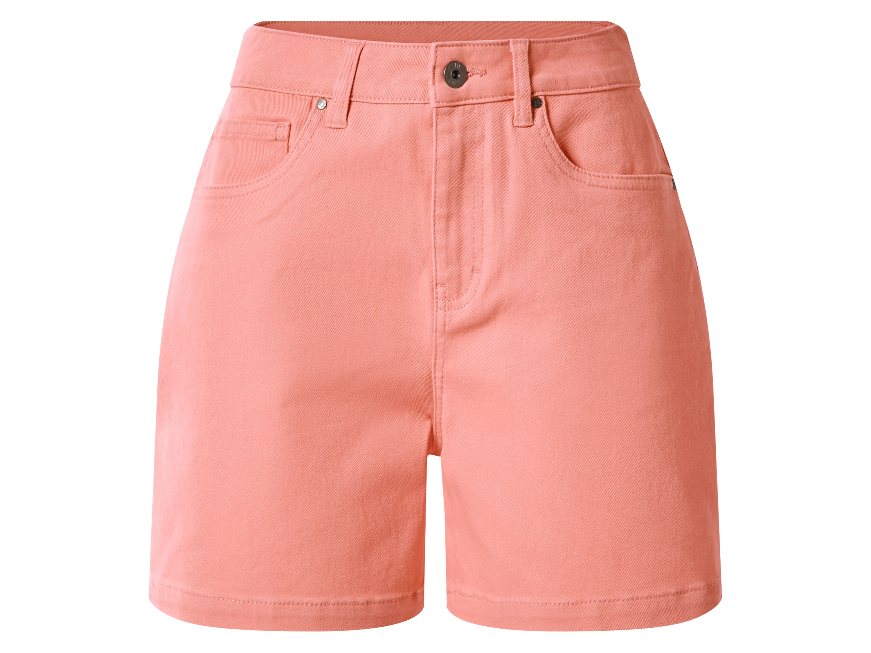 ESMARA® Damen Jeansshorts (Koralle, 42)""