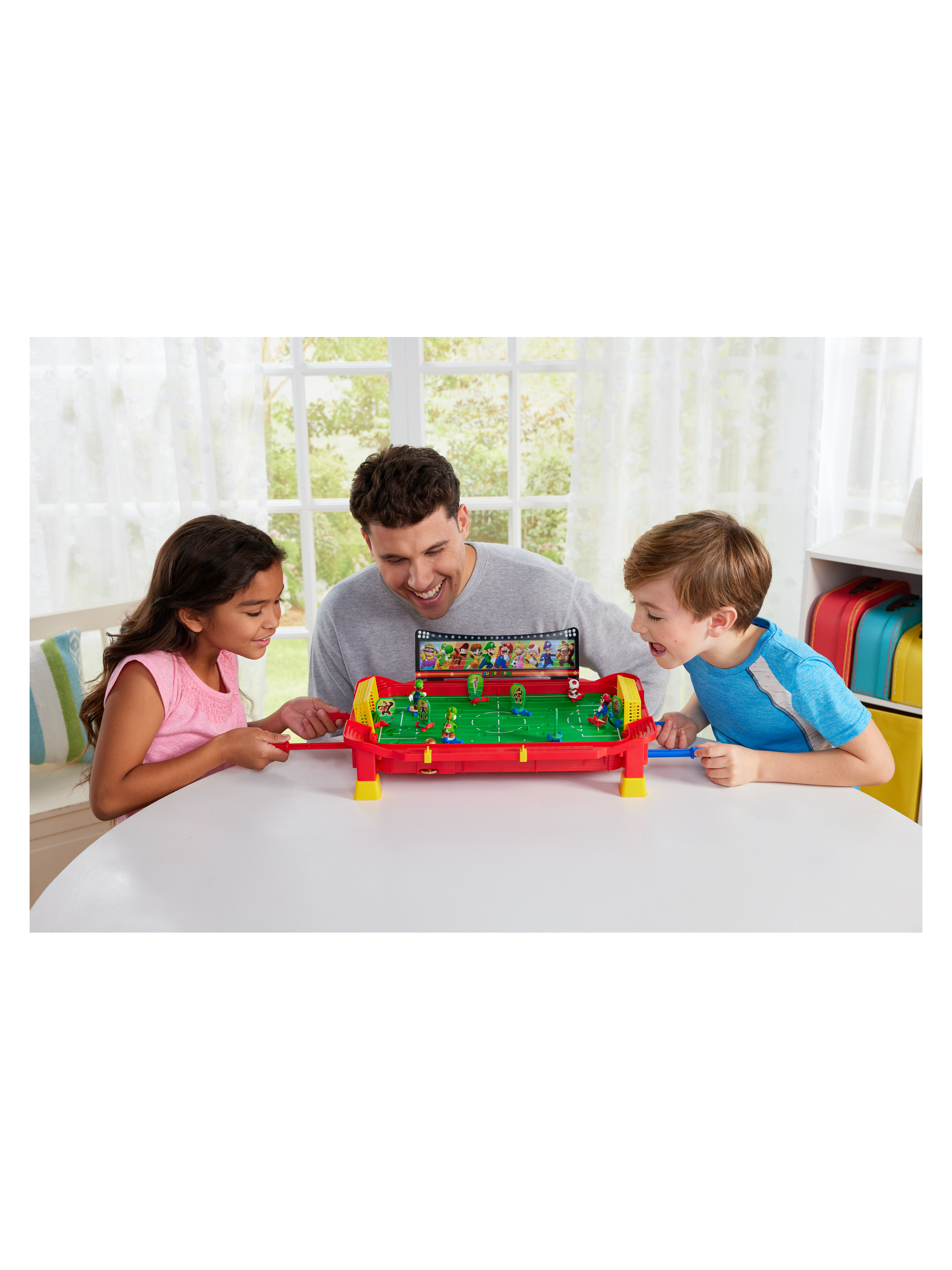 EPOCH Games Spiel Super Mario™ Football Striker, Familienspiel – Bild 3 von 4