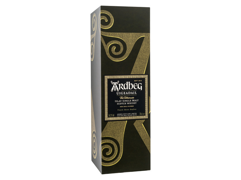 Ardbeg Uigeadail Islay Single Scotch 54,2% Whisky Vol Malt Geschenkbox mit