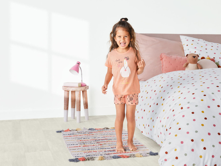 Gehe zu Vollbildansicht: lupilu® Kleinkinder Mädchen Pyjama, reine Baumwolle - Bild 12