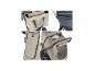 Details des BABYGO Evolution 3in1 Kinderwagens mit Taschen und Belüftungsfenstern.