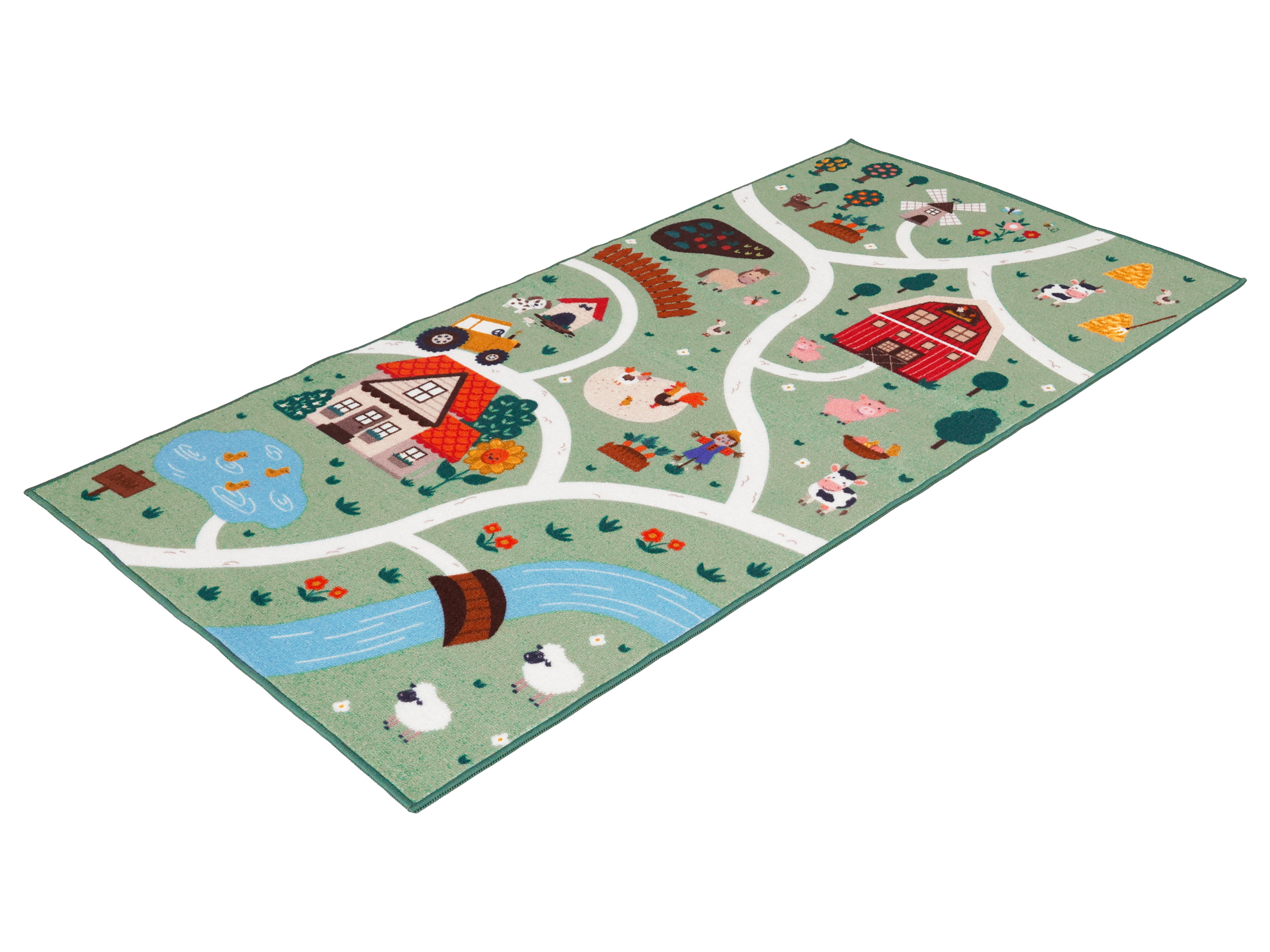 Thumbnail - LIVARNO® Kinder Spielteppich, 75x133cm (farm)