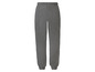 Graue Jogginghose mit elastischem Bund.