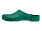 Grüner Gartenschuh mit strukturierter Sohle