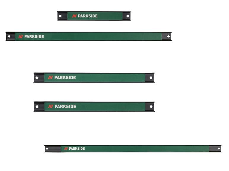 Set Parkside Magnetleisten in verschiedenen Größen.