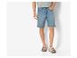 Jeans-Shorts und Sandalen für Herren.