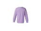 Lila langärmeliges Kinder-T-Shirt, Rückansicht