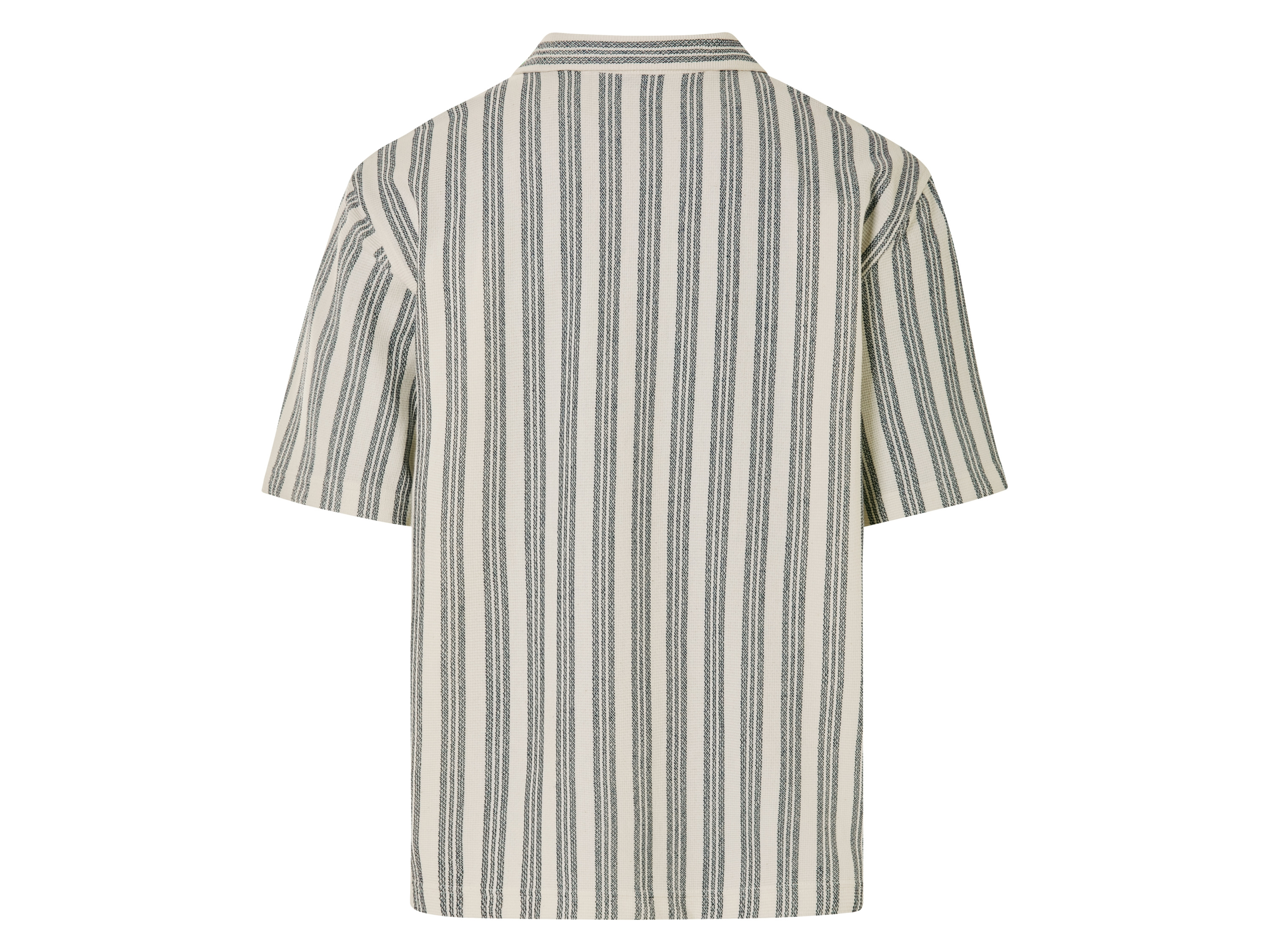 Thumbnail - LIVERGY® Herren Hemd Kurzarm (weiß/navy, L (52/54))