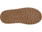 Braune Schuhsohle mit Y-förmigem Profilmuster