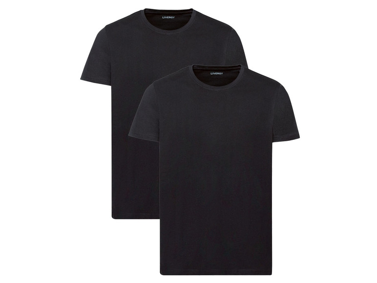 Gehe zu Vollbildansicht: LIVERGY Herren T-Shirts, 2 Stück, Baumwolle - Bild 6