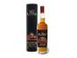 Eine Flasche 34 Jahre alter Ben Bracken Speyside Single Malt Whisky, mit Verpackung.