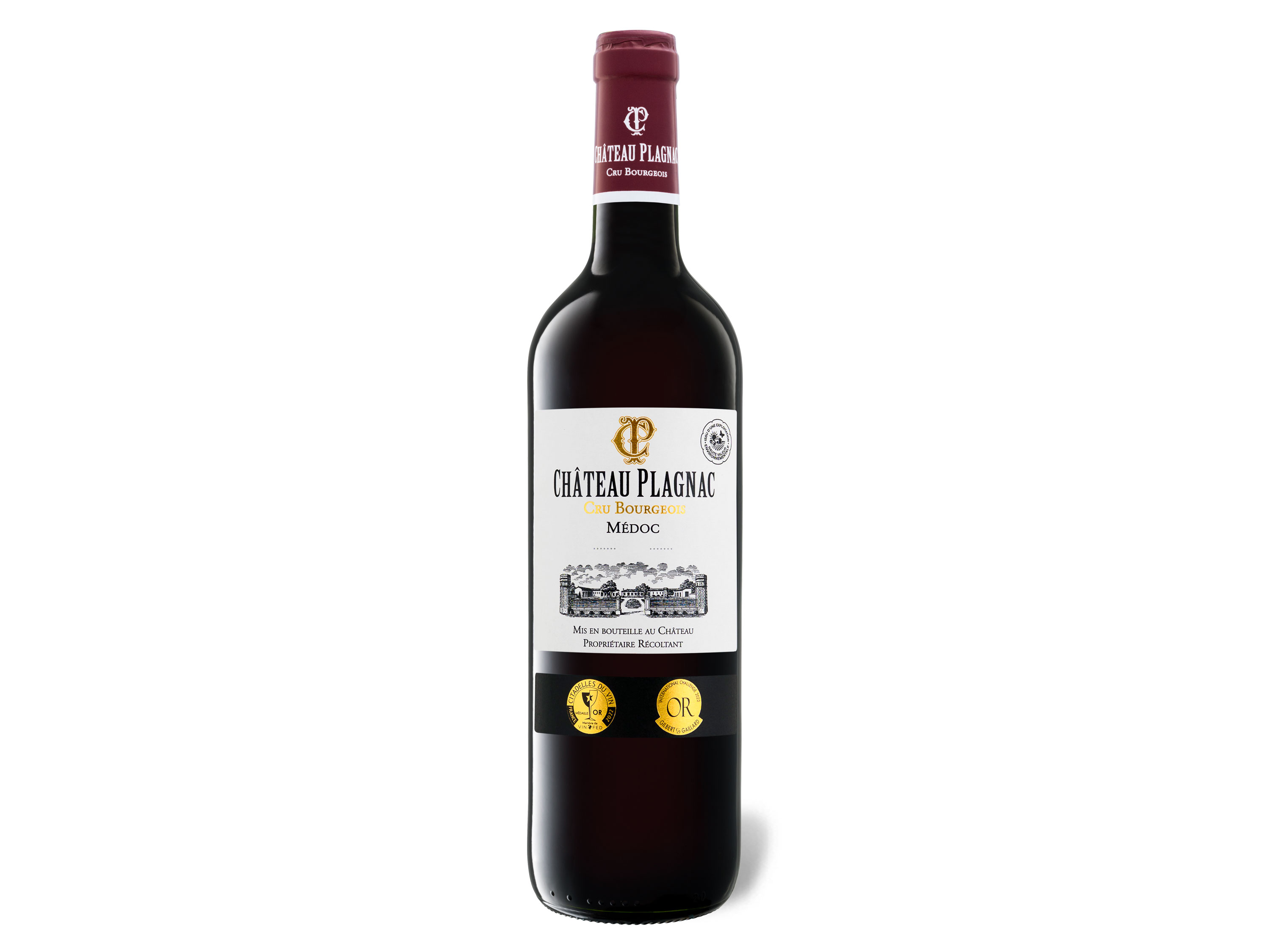 Château Plagnac Cru Bourgeois Médoc AOP trocken, Rotwein 2021 Wein & Spirituosen Lidl DE