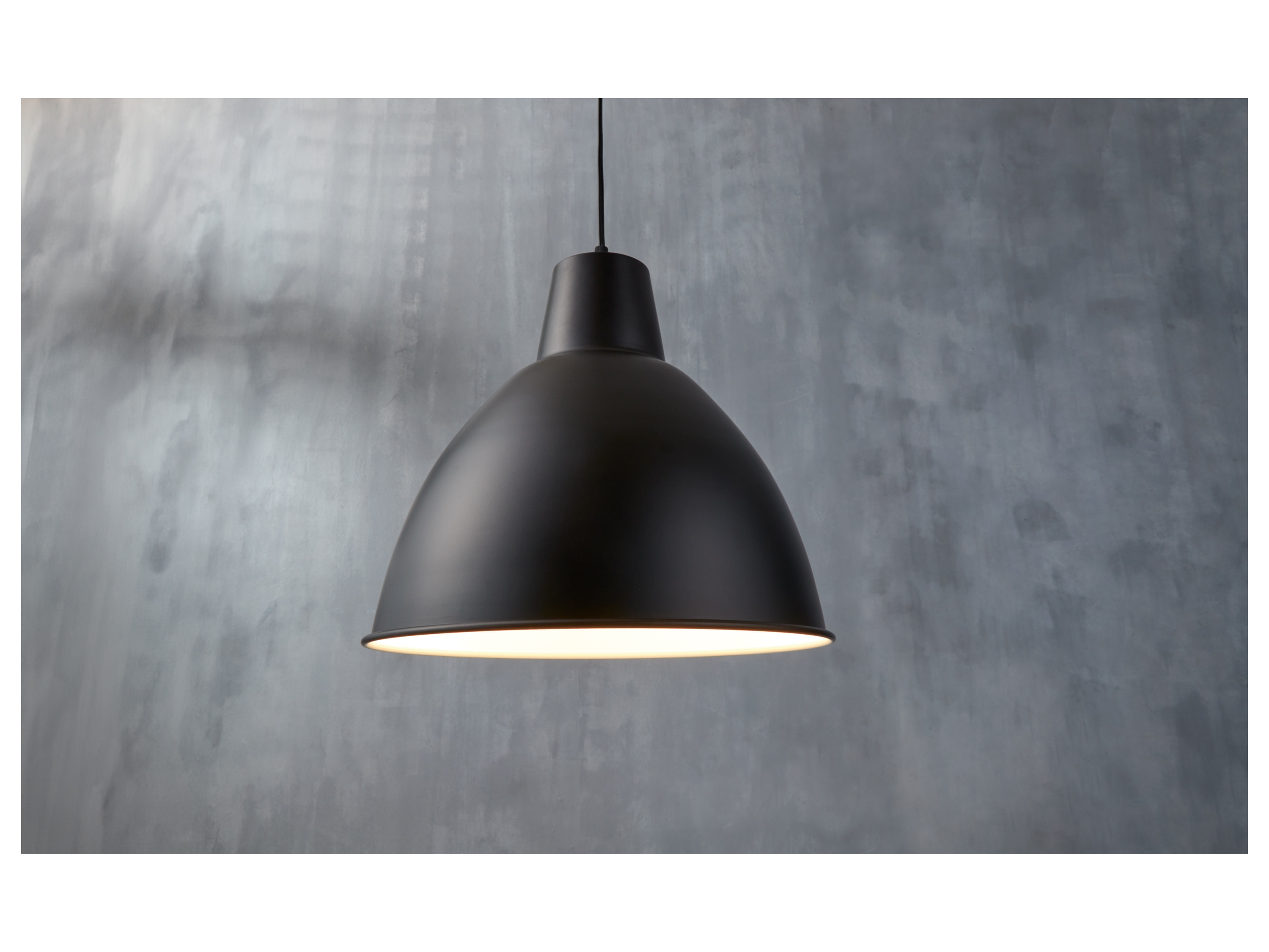 Thumbnail - LIVARNO home Hängeleuchte 1flammig 31,5cm TEIWAZ (Schwarz)