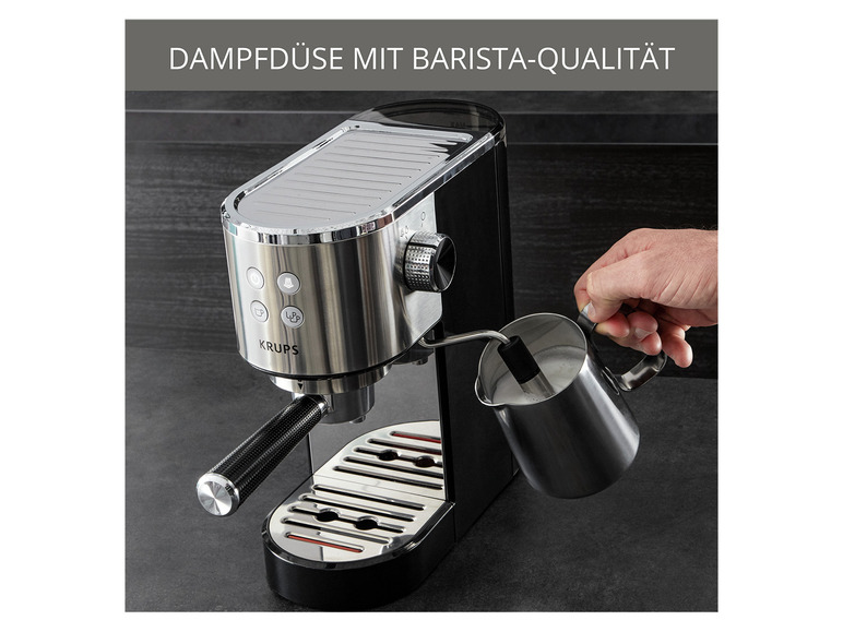 Gehe zu Vollbildansicht: Krups Espresso-Siebträgermaschine »Virtuoso XP442C« - Bild 8
