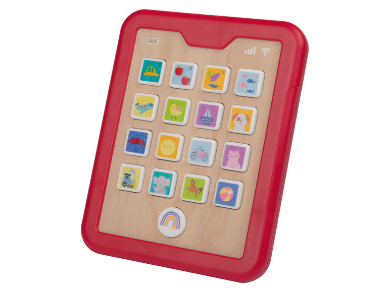 Playtive Holz Lerntablet, Tönen mit interaktiv, und Sounds