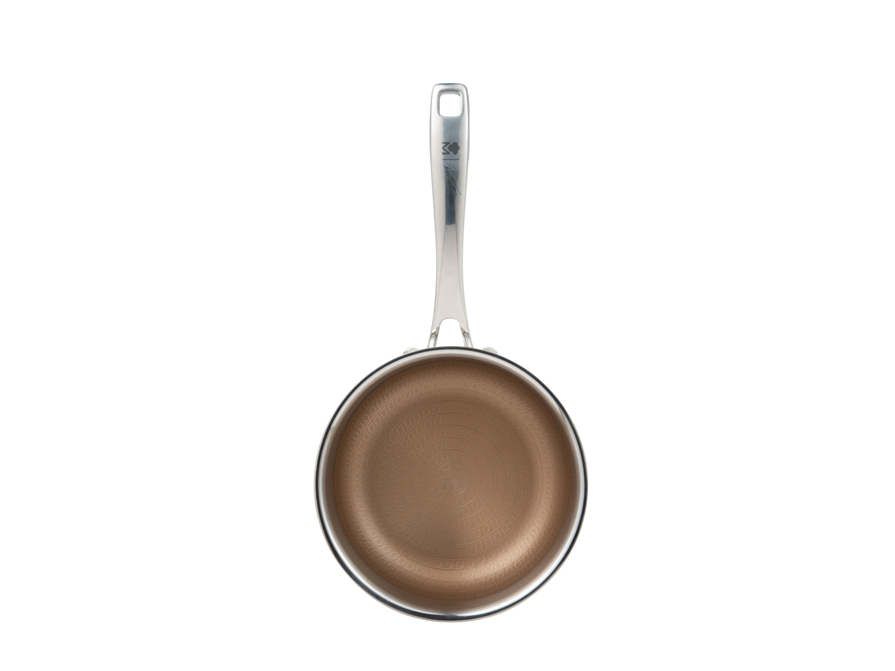 Thumbnail - Masterpro by Roland Trettl Edelstahl-Stielkasserole GIRO 3, Ø 16 cm, mit Deckel