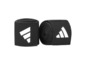Zwei schwarze Adidas Handwraps für Sport