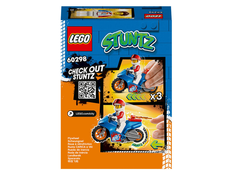 Gehe zu Vollbildansicht: LEGO® City 60298 »Raketen-Stuntbike« - Bild 8