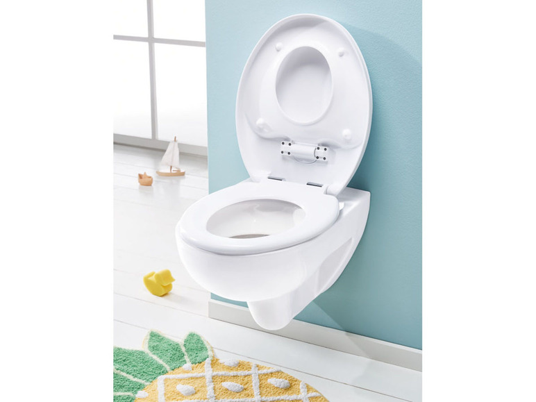 LIVARNO home WC-Sitz, 2-in-1, Kindersitz integriertem mit