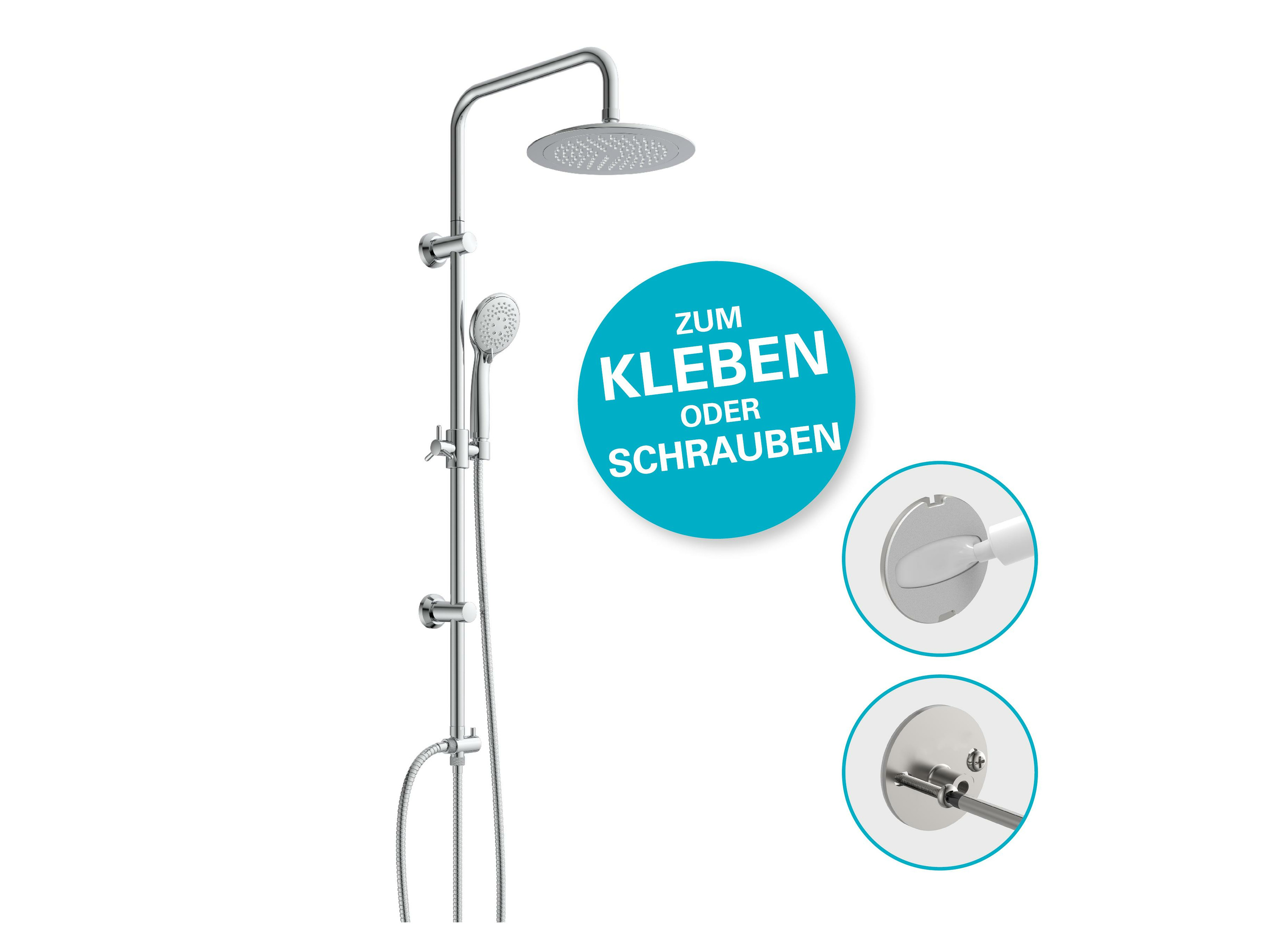 Thumbnail - Eisl Regendusche zum Kleben, mit drei Strahlarten