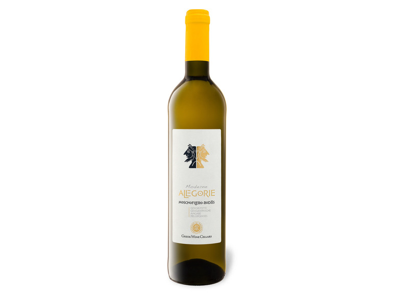 Gehe zu Vollbildansicht: Greek Wine Cellars Moderne Alegorie Moschofilero Roditis PGI trocken, Weißwein 2019 - Bild 1