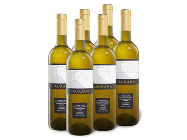 6 x 0,75-l-Flasche Weinpaket Laurana Verdicchio dei Castelli di Jesi Classico Superiore DOC trocken, Weißwein