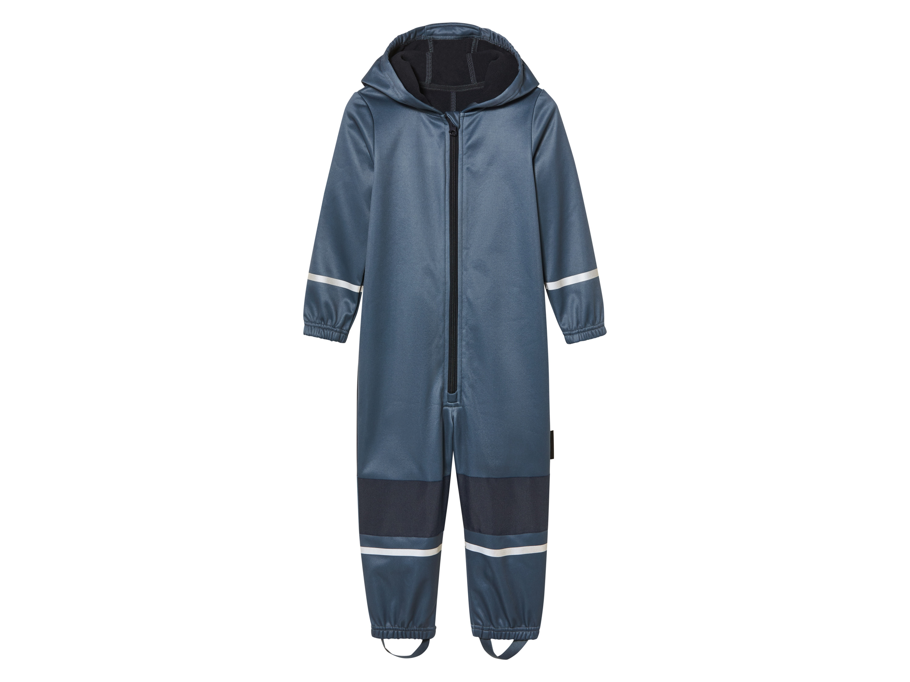 LUPILU® Baby Kleinkinder Matsch- und Buddel-Overall Softshell, gefüttert (Blau, 98/104)