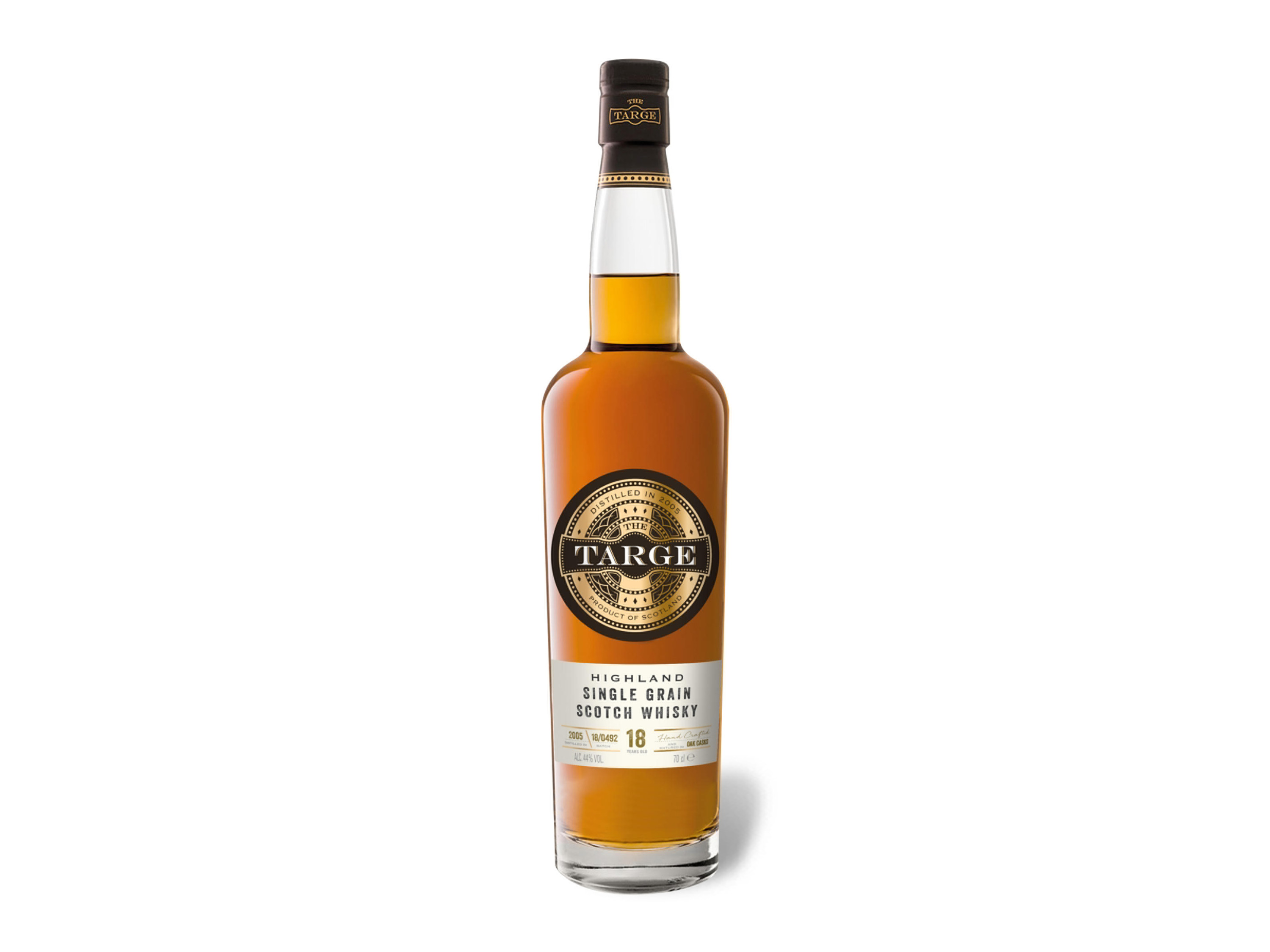 Thumbnail - The Targe Highland Single Grain Scotch Whisky 18 Jahre mit Geschenkbox 44% Vol
