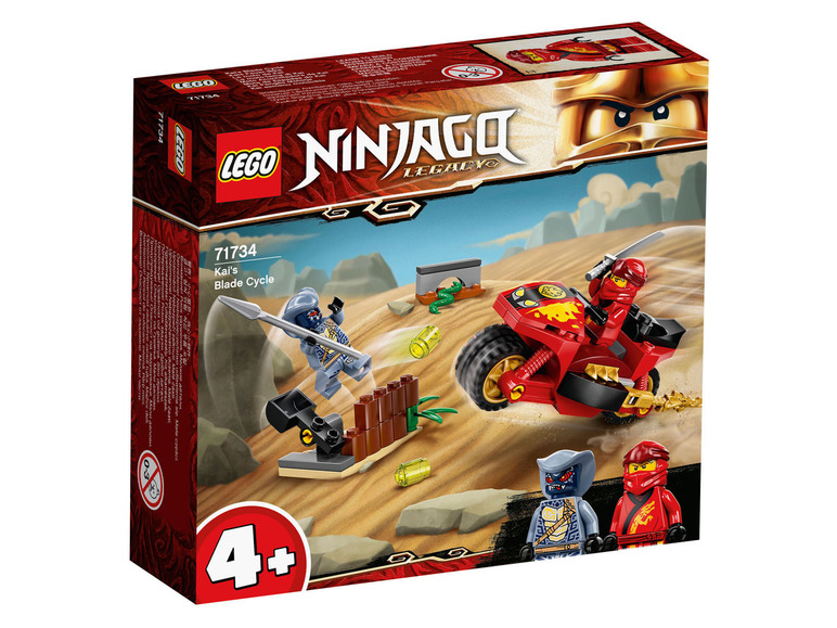 Gehe zu Vollbildansicht: LEGO® NINJAGO 71734 »Kais Feuer-Bike« - Bild 1