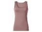 Einfaches Damen-Tanktop, rosa