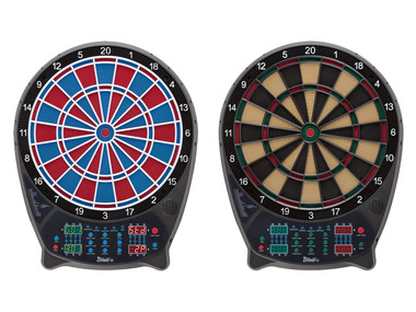CRIVIT LED Dartscheibe, mit LED-Displays